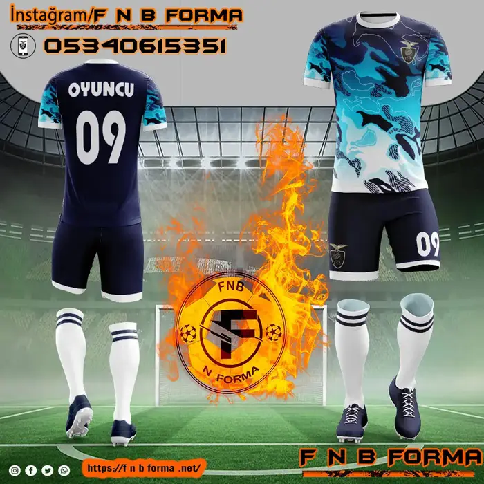 Lacivert zemin beyaz tüy desenli kamuflaj